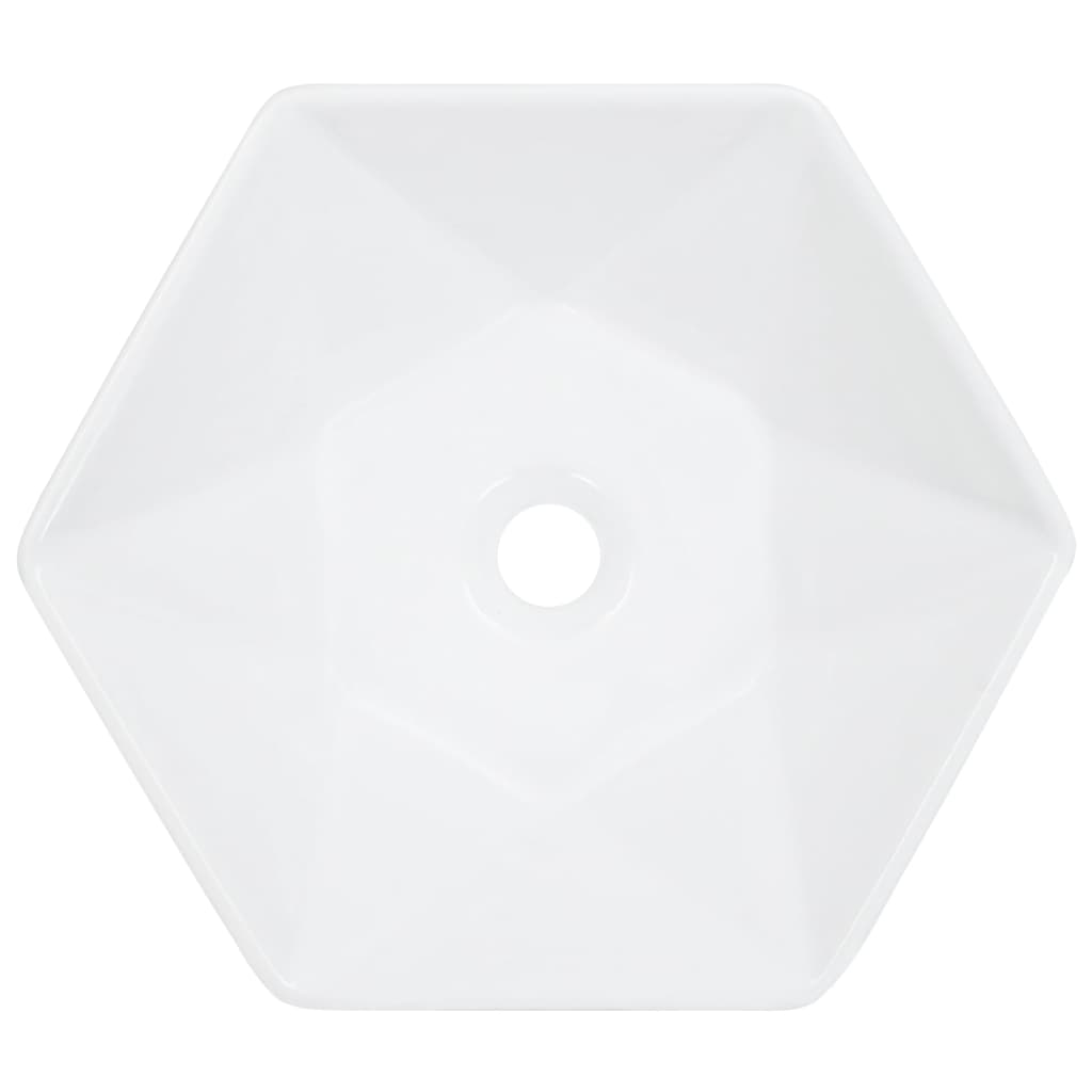Umivaonik 41 x 36,5 x 12 cm keramički bijeli