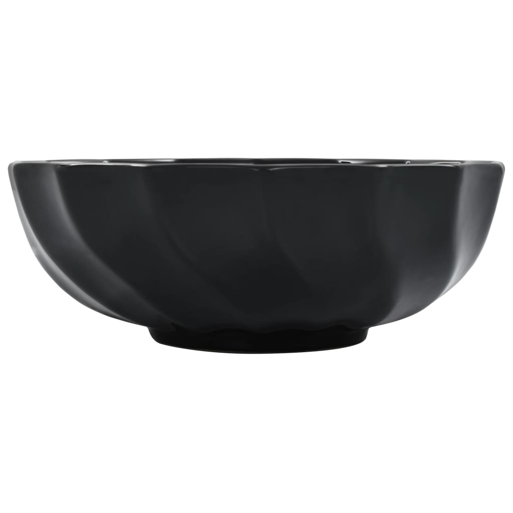Umivaonik 46 x 17 cm keramički crni