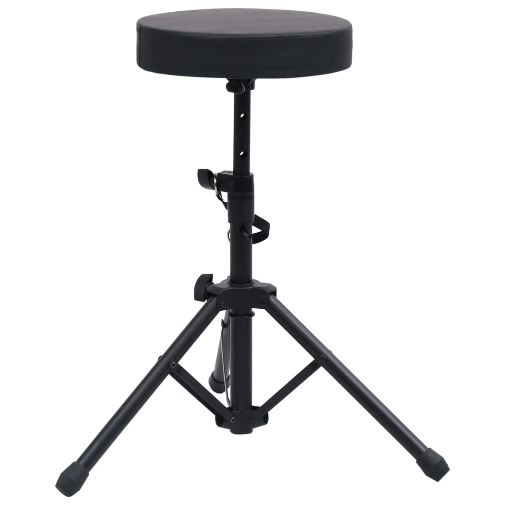 Set stalka i stolca za klavijature crni