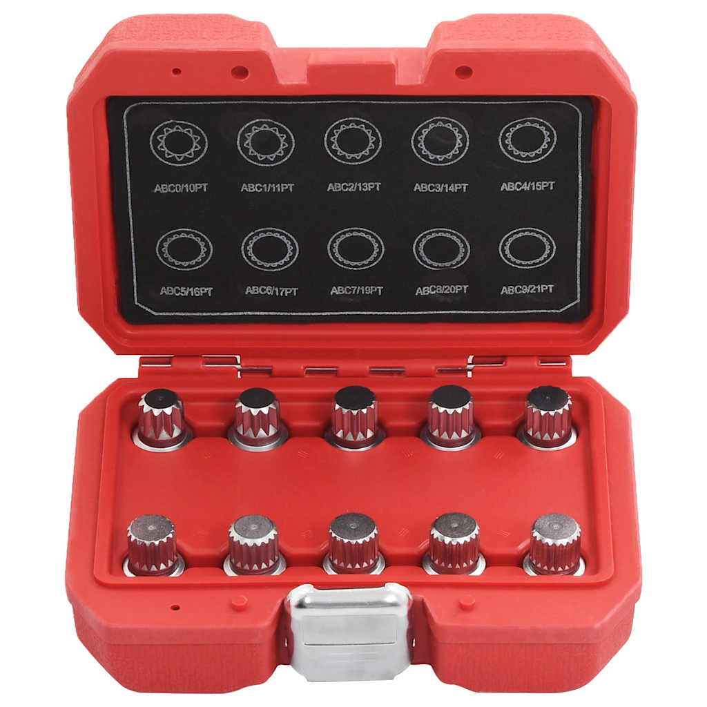 10-dijelni set ključeva za matice za zaključavanje kotača za VW