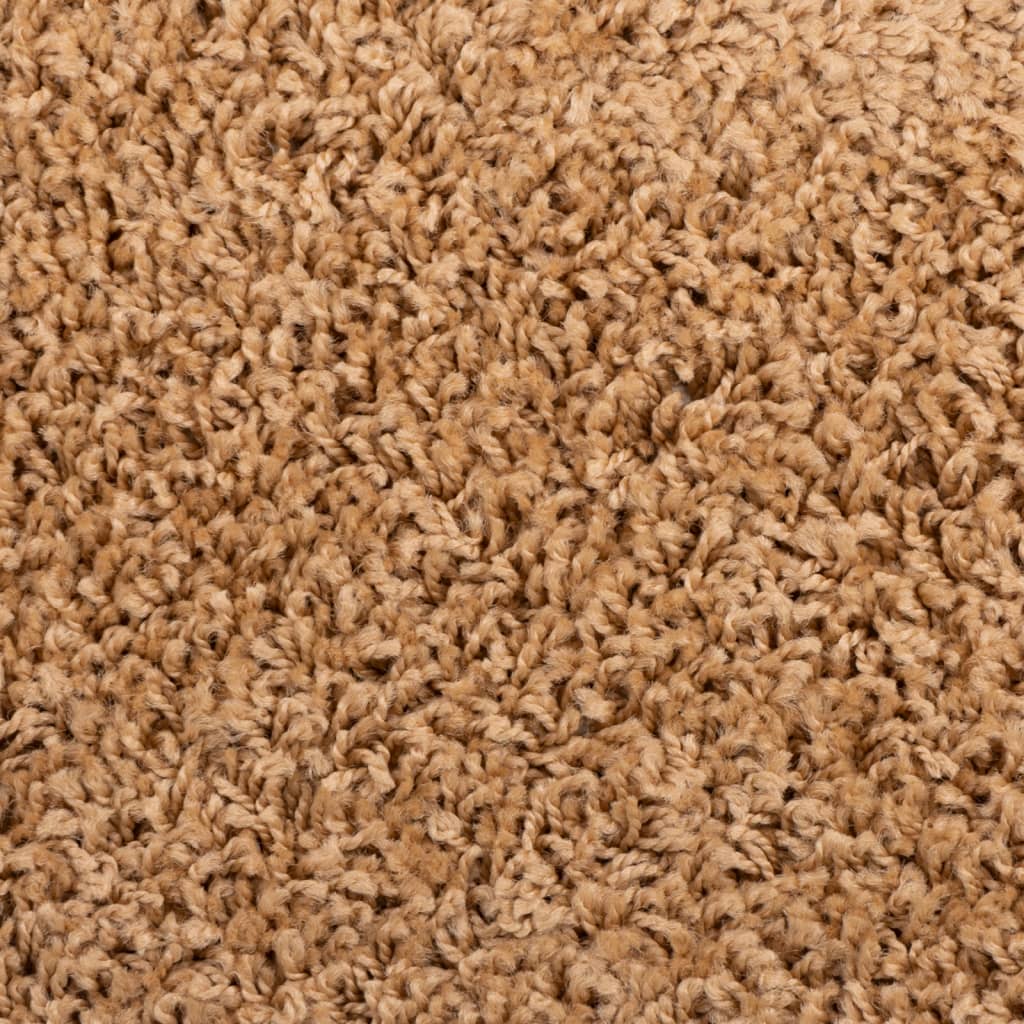 Prostirke za stepenice 15 kom 65x21x4 cm bež poluokrugle velike