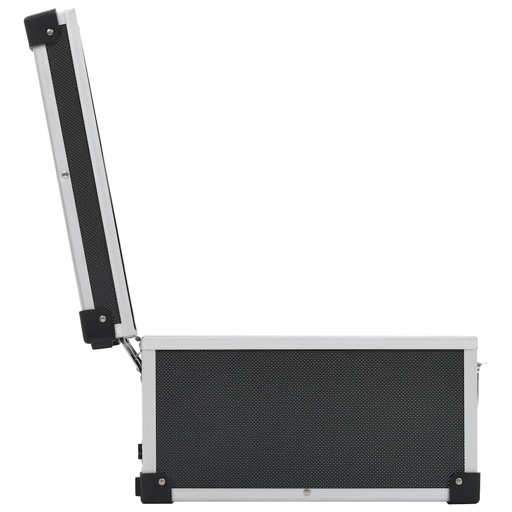 Kutija za 60 CD-ova aluminijska ABS crna