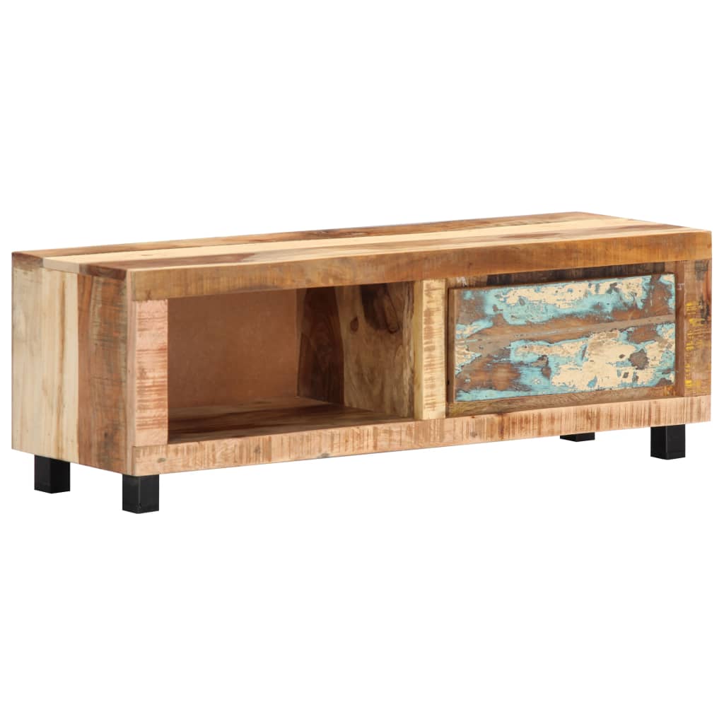 TV ormarić 100 x 30 x 33 cm od masivnog obnovljenog drva