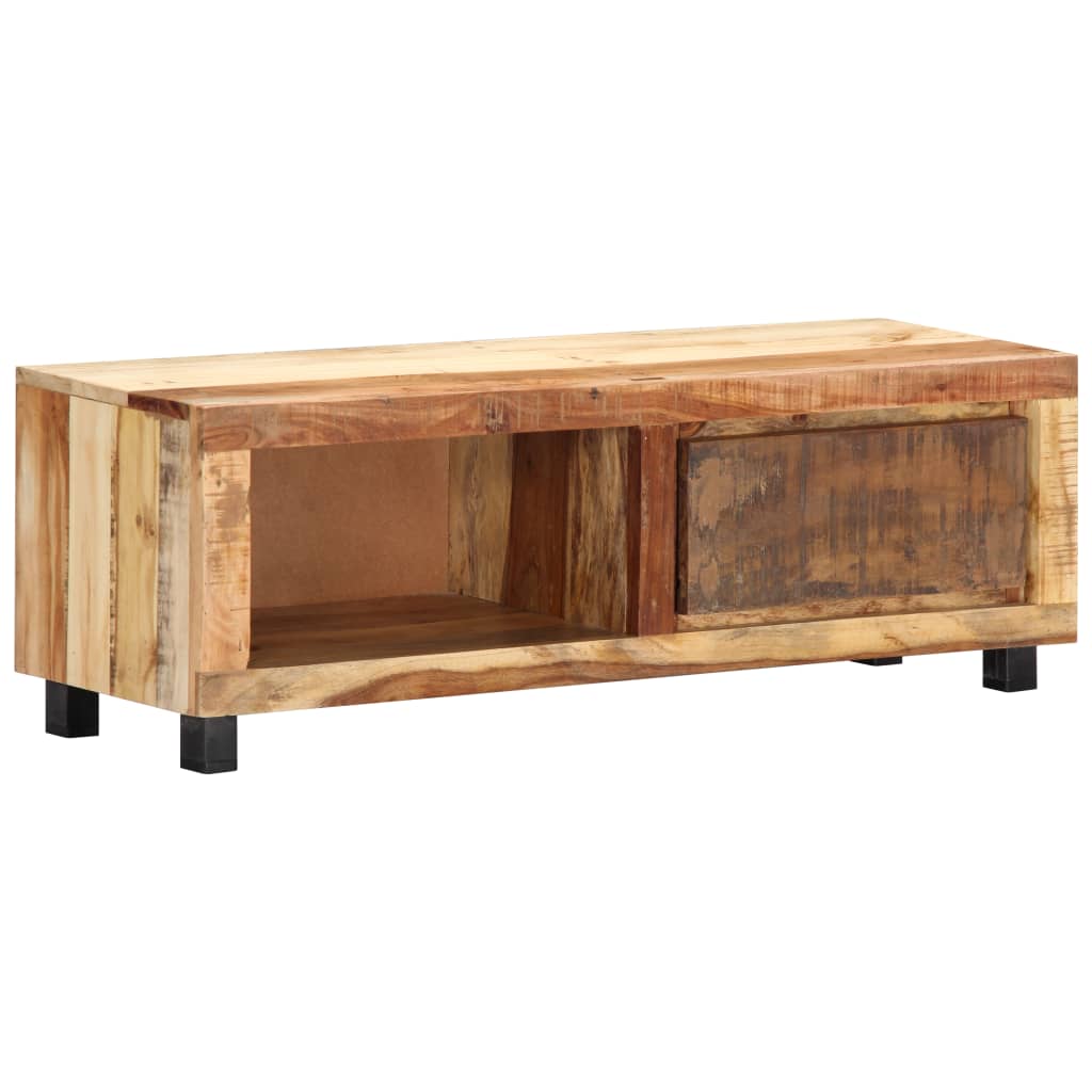 TV ormarić 100 x 30 x 33 cm od masivnog obnovljenog drva