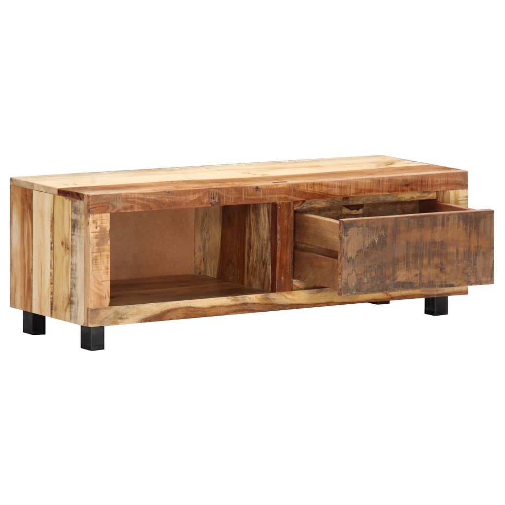 TV ormarić 100 x 30 x 33 cm od masivnog obnovljenog drva