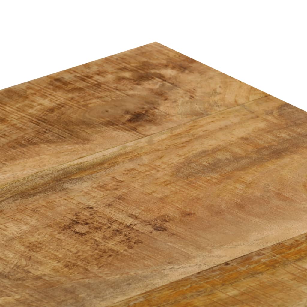 Stolić za kavu 100 x 50 x 35 cm od masivnog drva manga i čelika