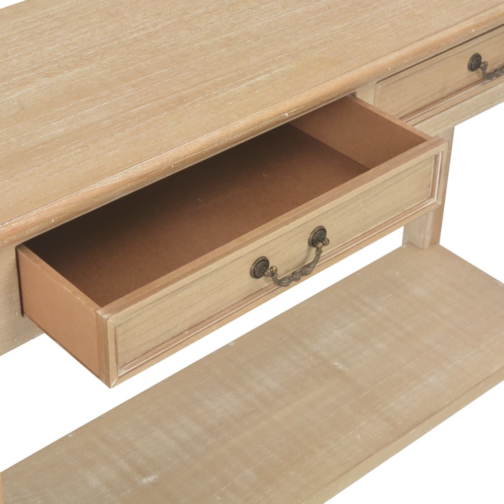 Konzolni stol 110 x 35 x 80 cm drveni