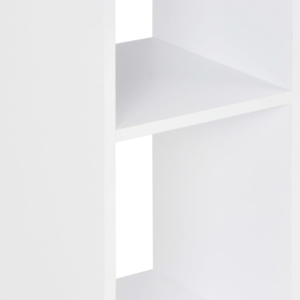 Barski stol bijeli i antracit sivi 60 x 60 x 110 cm