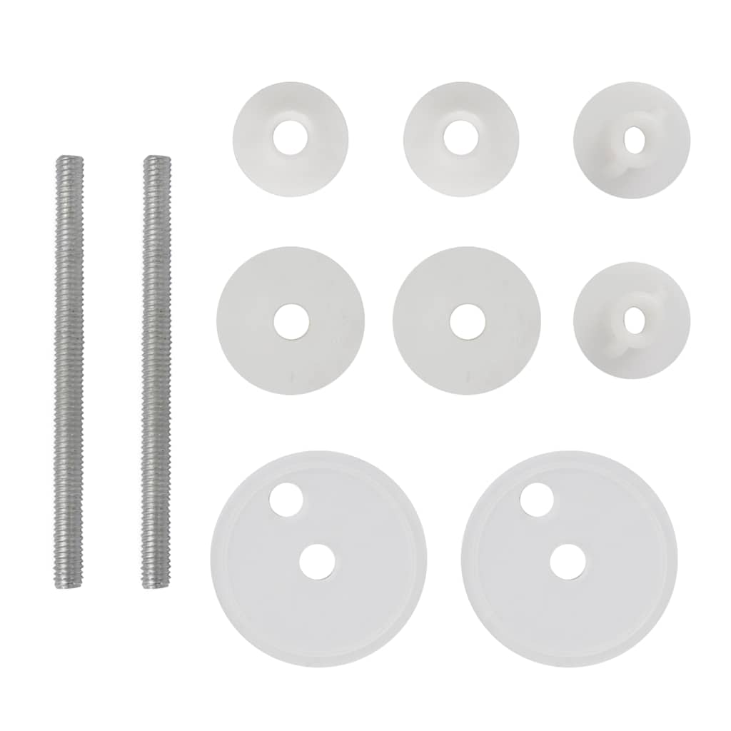 Toaletna daska 2 kom MDF s uzorkom kapi