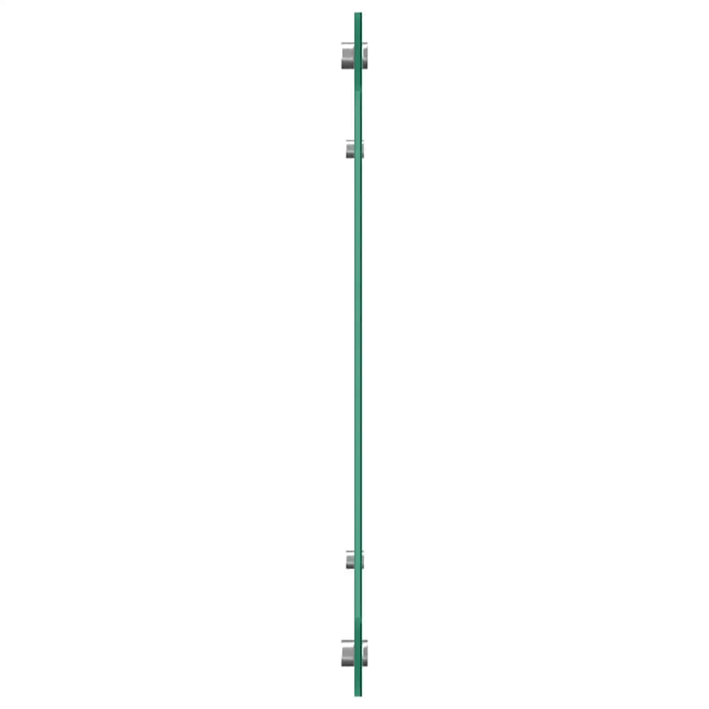 Kuhinjska zaštita od prskanja prozirna 100x40 cm kaljeno staklo