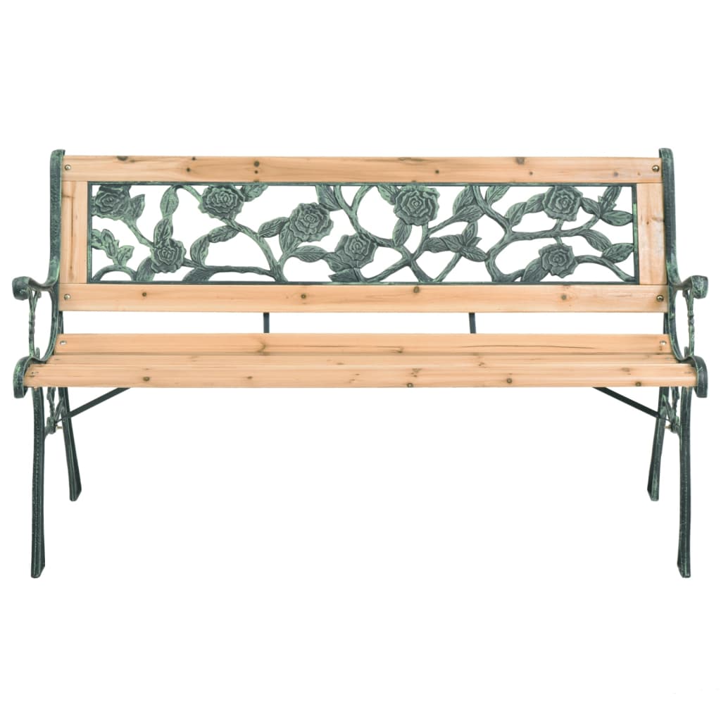 Vrtna klupa 122 cm drvena