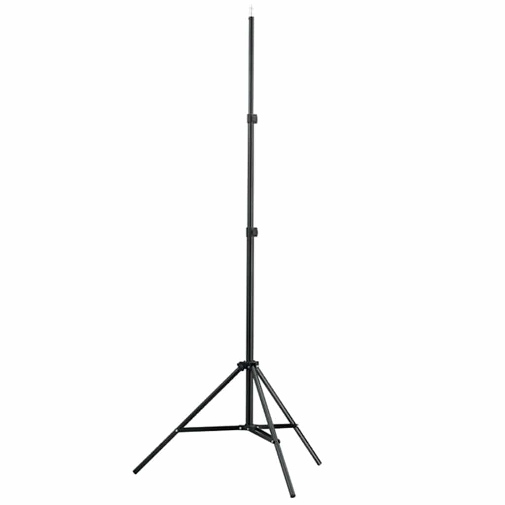 Studijski set crna pozadina sustav za podršku 600 x 300 cm i svjetla