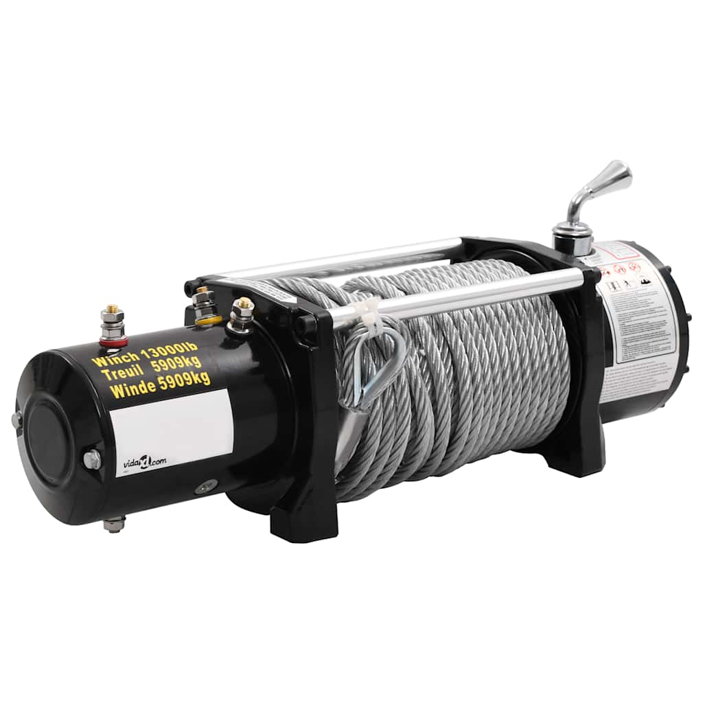 Električno vitlo 12 V 5909 kg