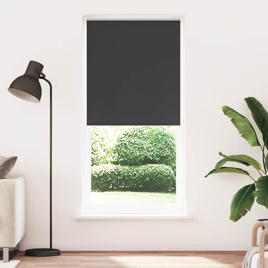 Rolo zavjesa za zamračivanje 104,4 x 230 cm Širina tkanine 100 cm crna