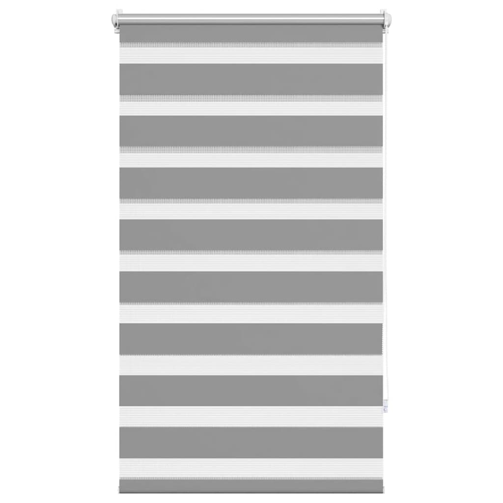 Zebra zavjesa 90,9 x 150 cm Širina tkanine 86,7 cm siva