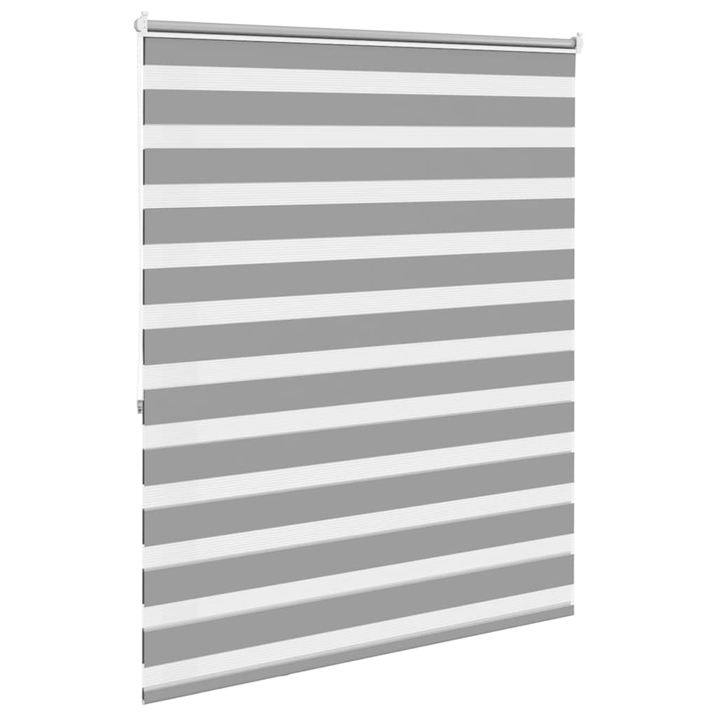 Zebra zavjesa 120,9 x 175 cm Širina tkanine 116,7 cm siva