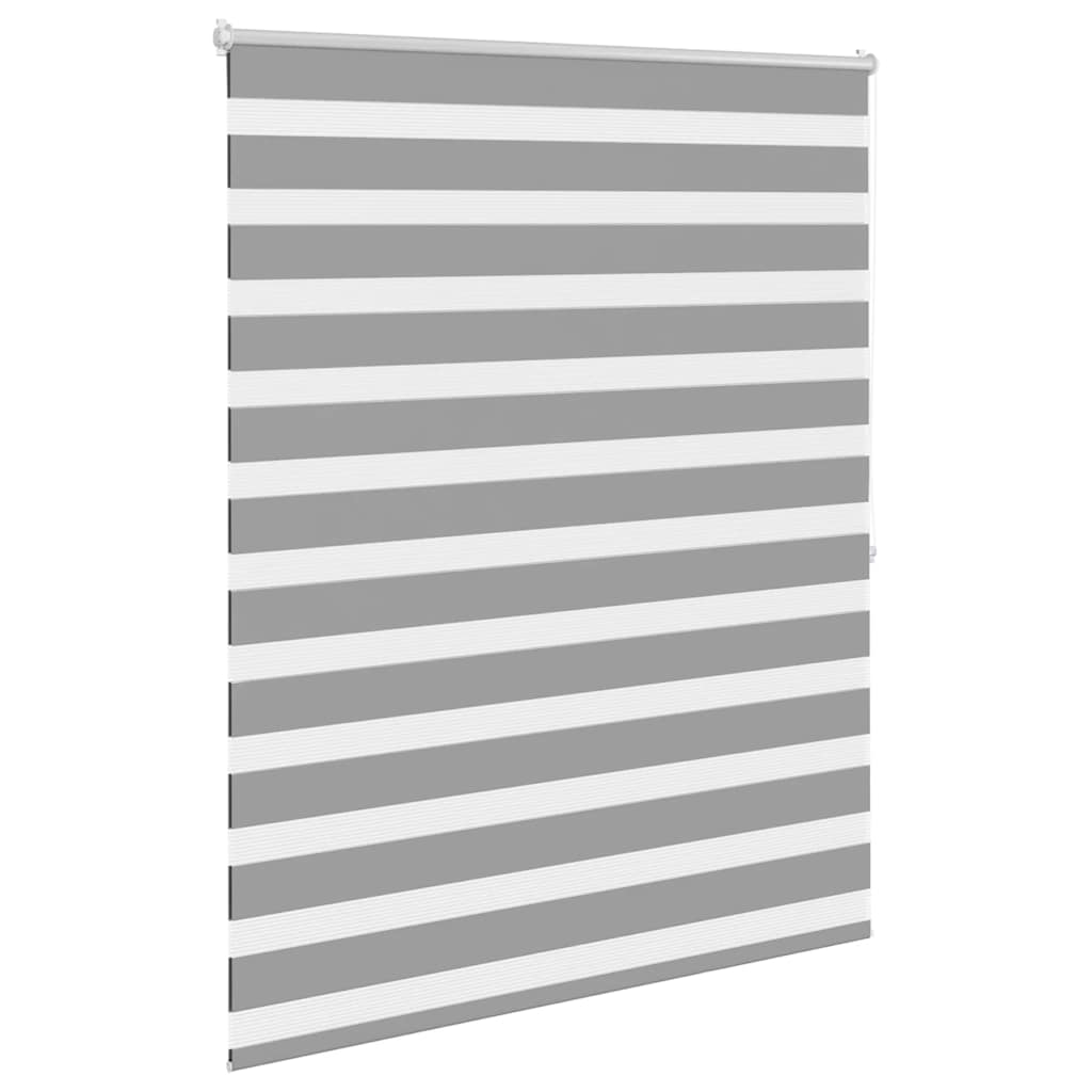 Zebra zavjesa 140,9 x 175 cm Širina tkanine 136,7 cm siva