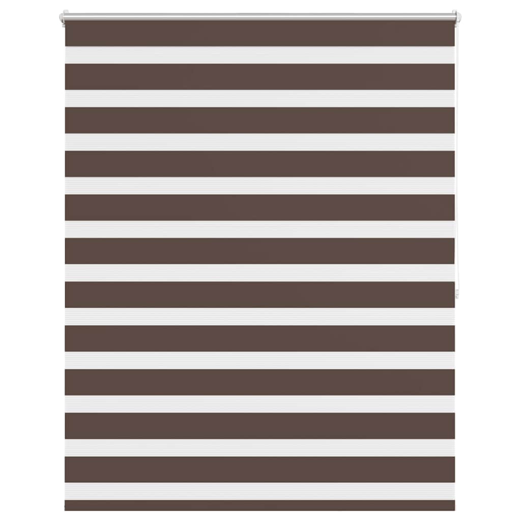 Zebra zavjesa 140,9x175 cm Širina tkanine 136,7 cm boje kave