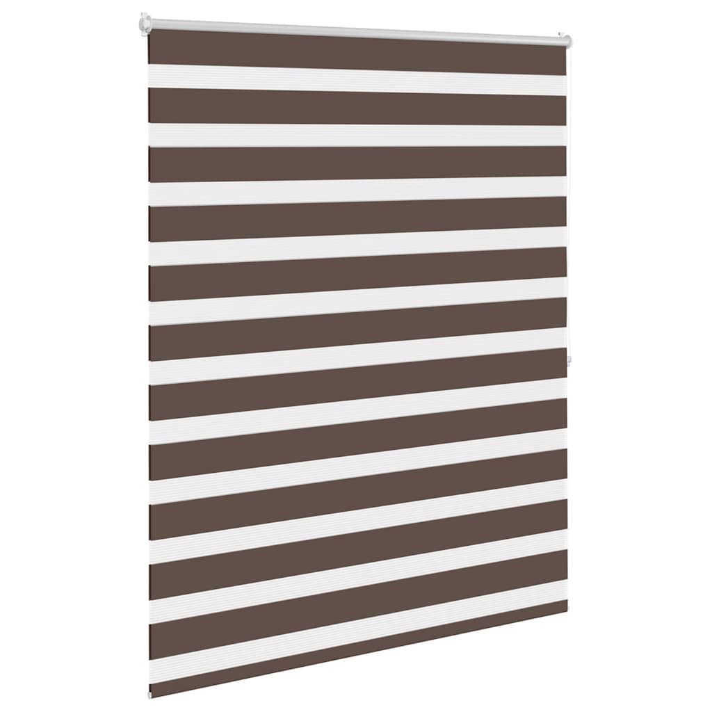 Zebra zavjesa 140,9x175 cm Širina tkanine 136,7 cm boje kave