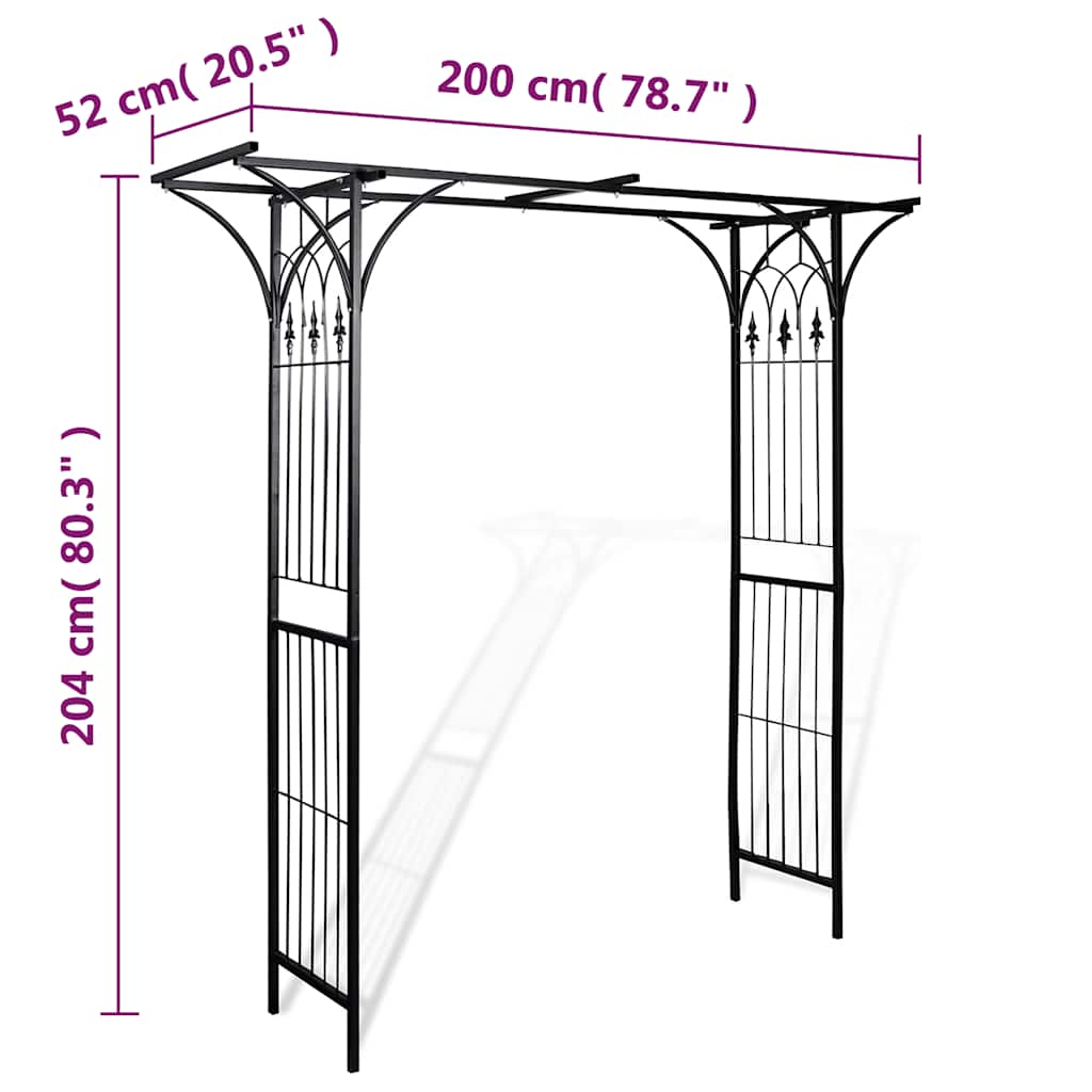 Vrtni Luk 200x52x204 cm