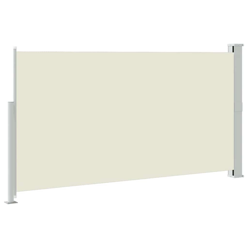 Bočna tenda za dvorište/terasu 160 x 300 cm krem