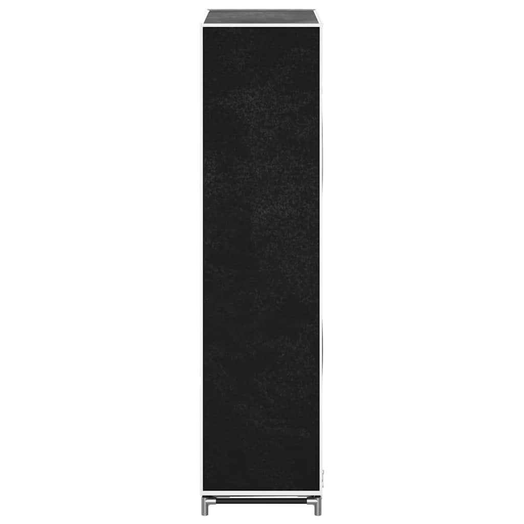 Ormarić za Cipele s Pokrovom od Tekstila 58 x 28 x 106 cm Crni
