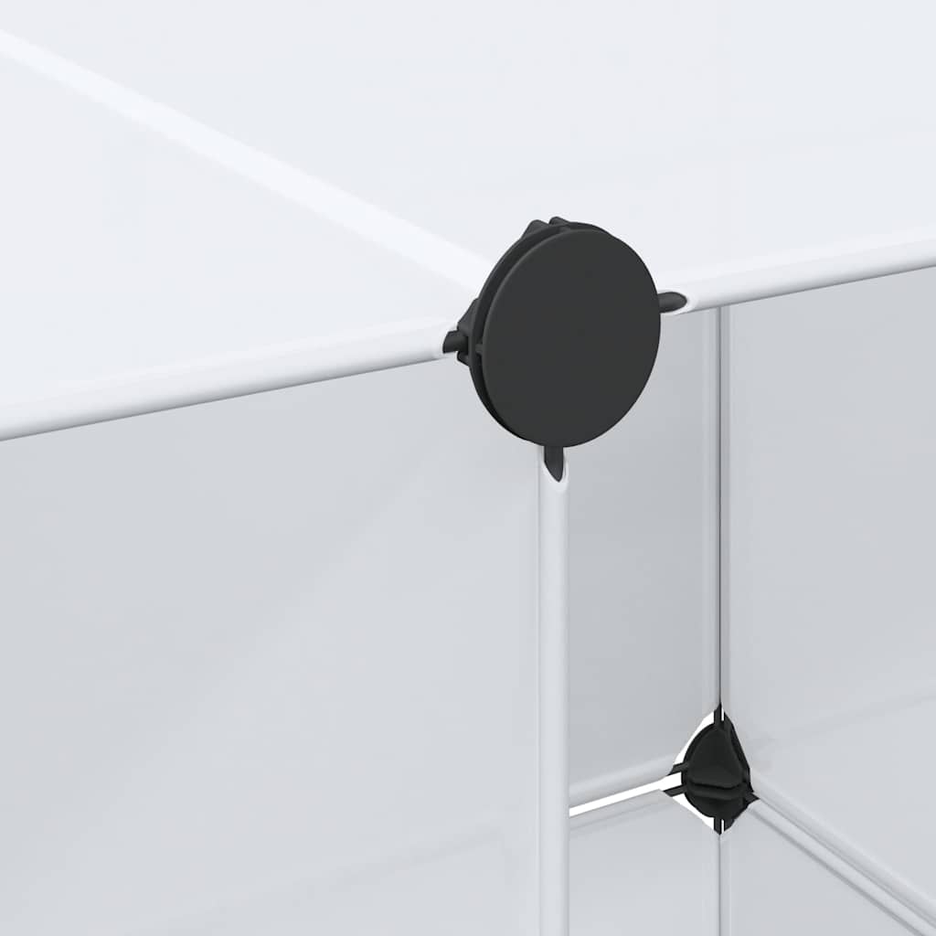 Modularni ormarić s 9 odjeljaka 109x36,5x143 cm bijeli