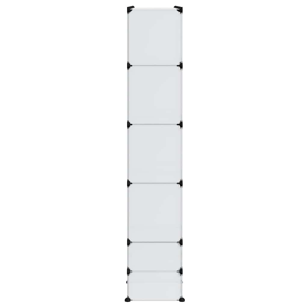 Modularni ormarić s 18 pretinaca bijeli 37 x 146 x 180,5 cm