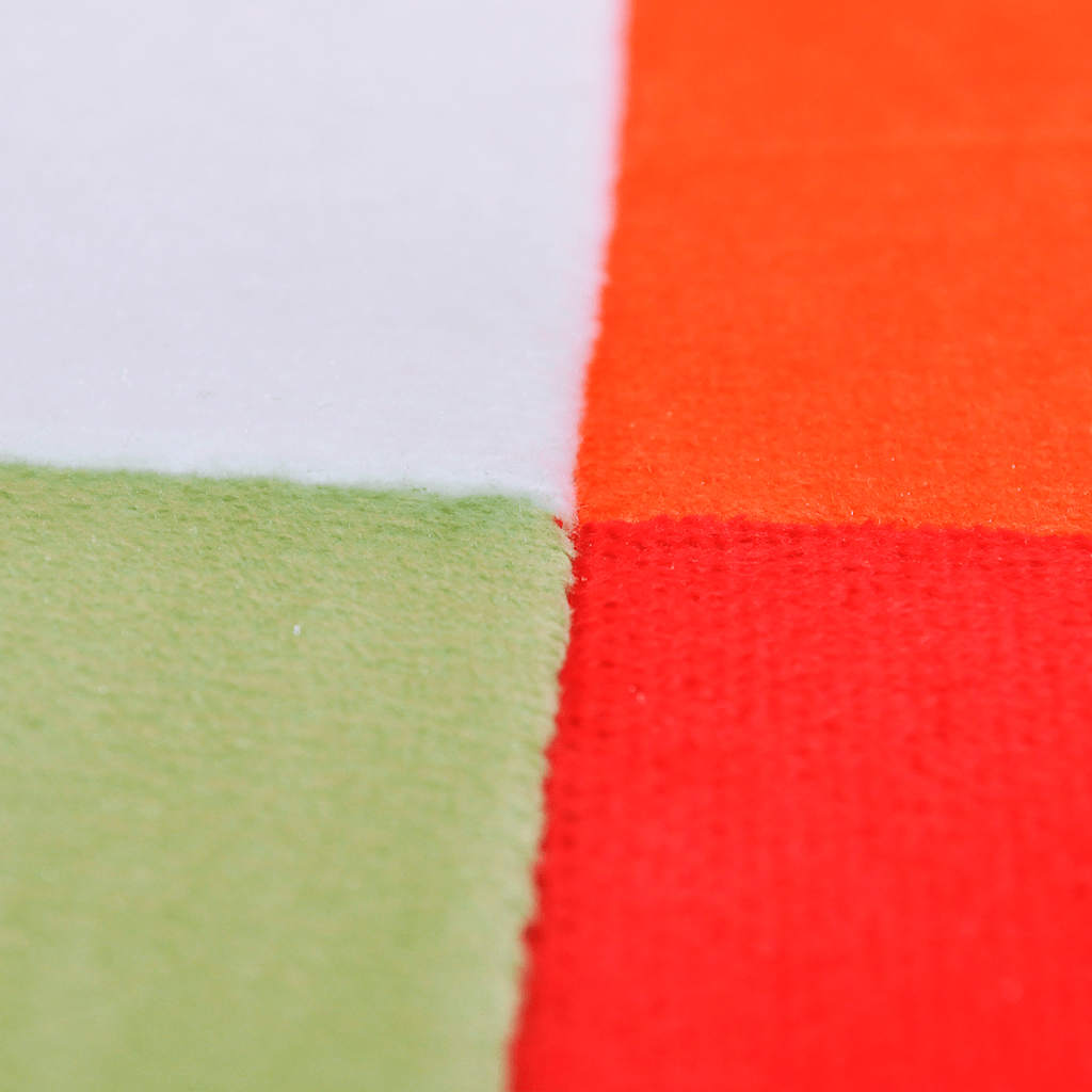 Kockasta Fotelja s Kromiranim Nogama Patchwork Dizajn Tkanina