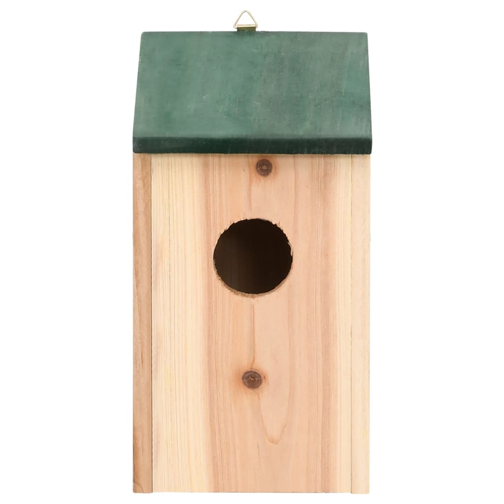 Kućice za ptice 4 kom drvene 12 x 12 x 22 cm
