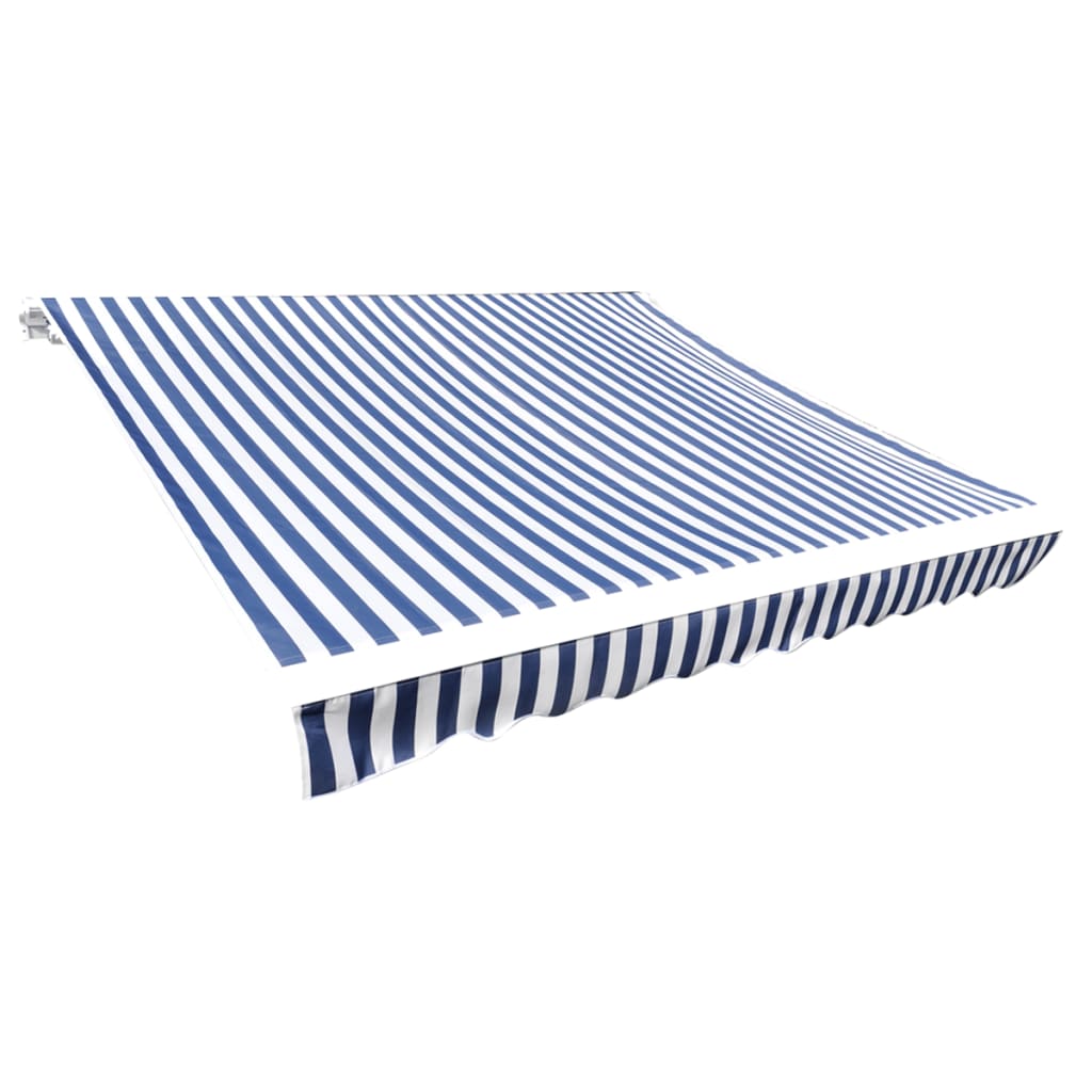 Platno za tendu plavo-bijelo 3 x 2,5 m (okvir nije uključen )