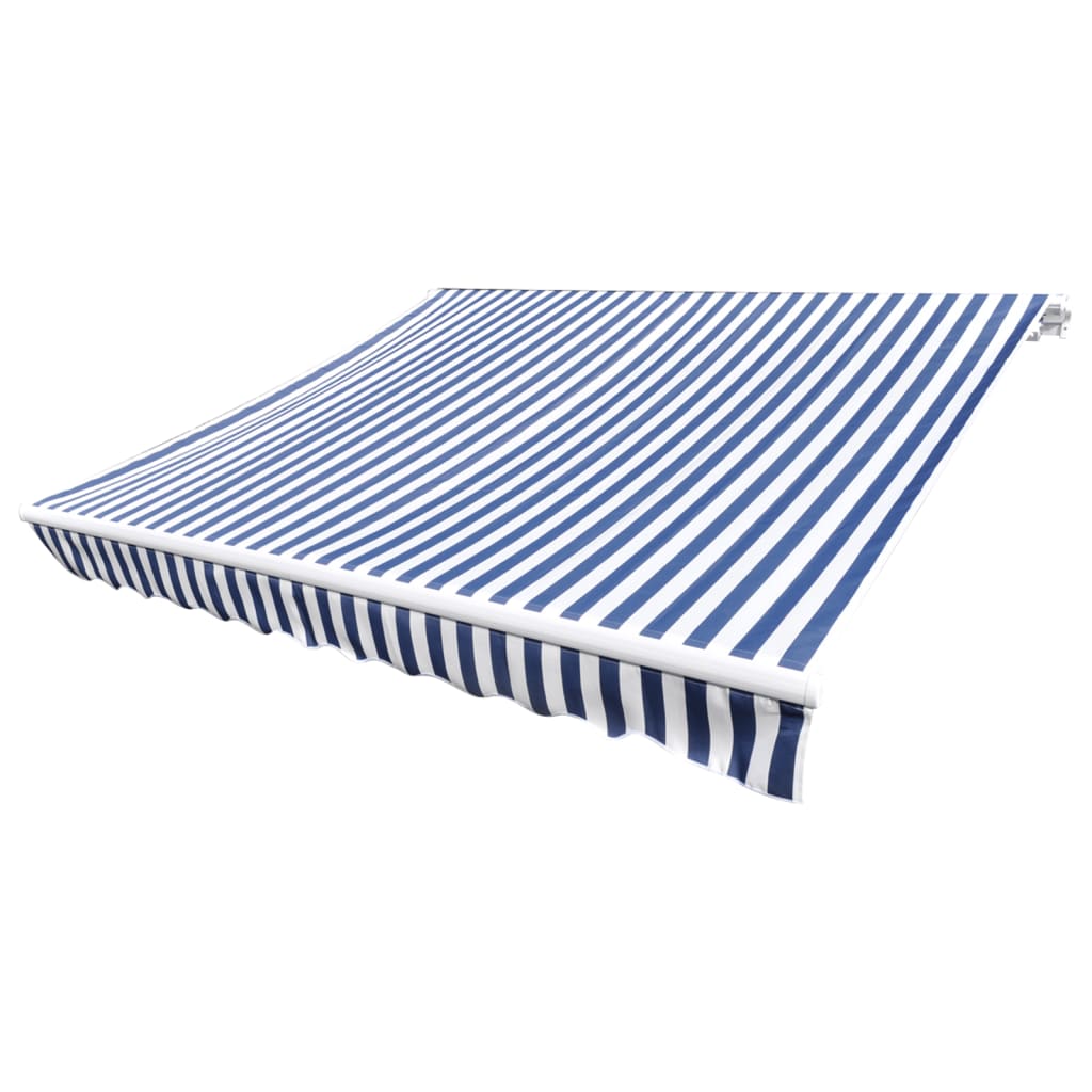 Platno za tendu plavo-bijelo 6 x 3 m (okvir nije uključen)