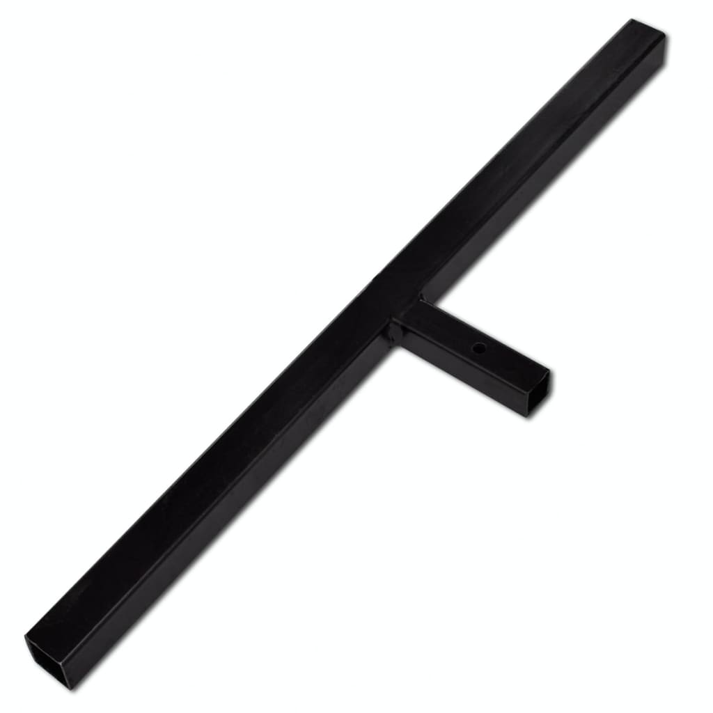Crna čelična burgija za zemlju sa svrdlom i ručkom 120mm dupla spirala