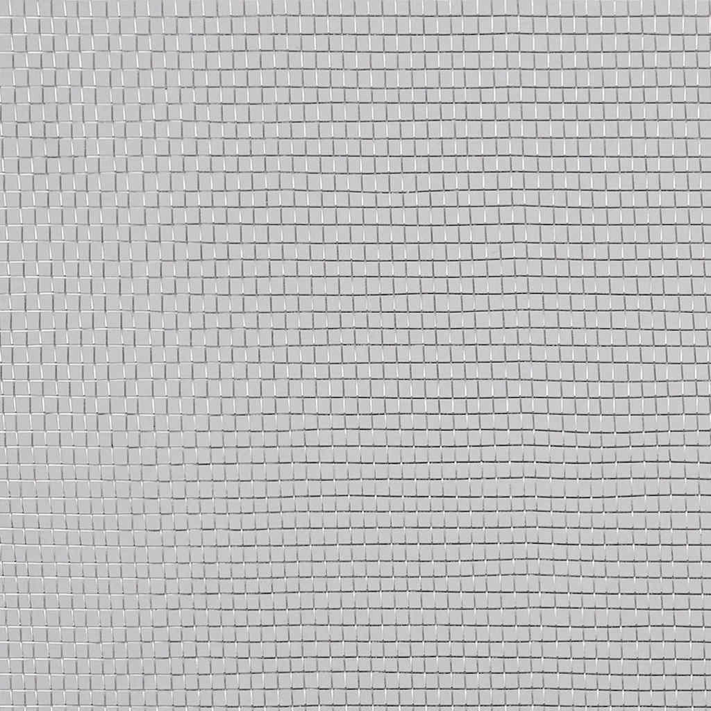 Mreža od aluminija 100 x 1000 cm srebrna