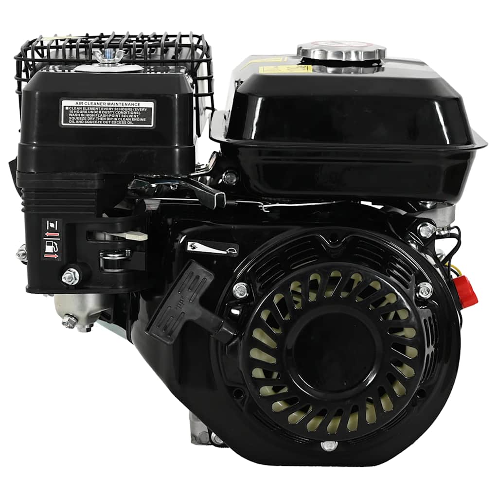 Crni benzinski motor 6,5 KS 4,8 kW