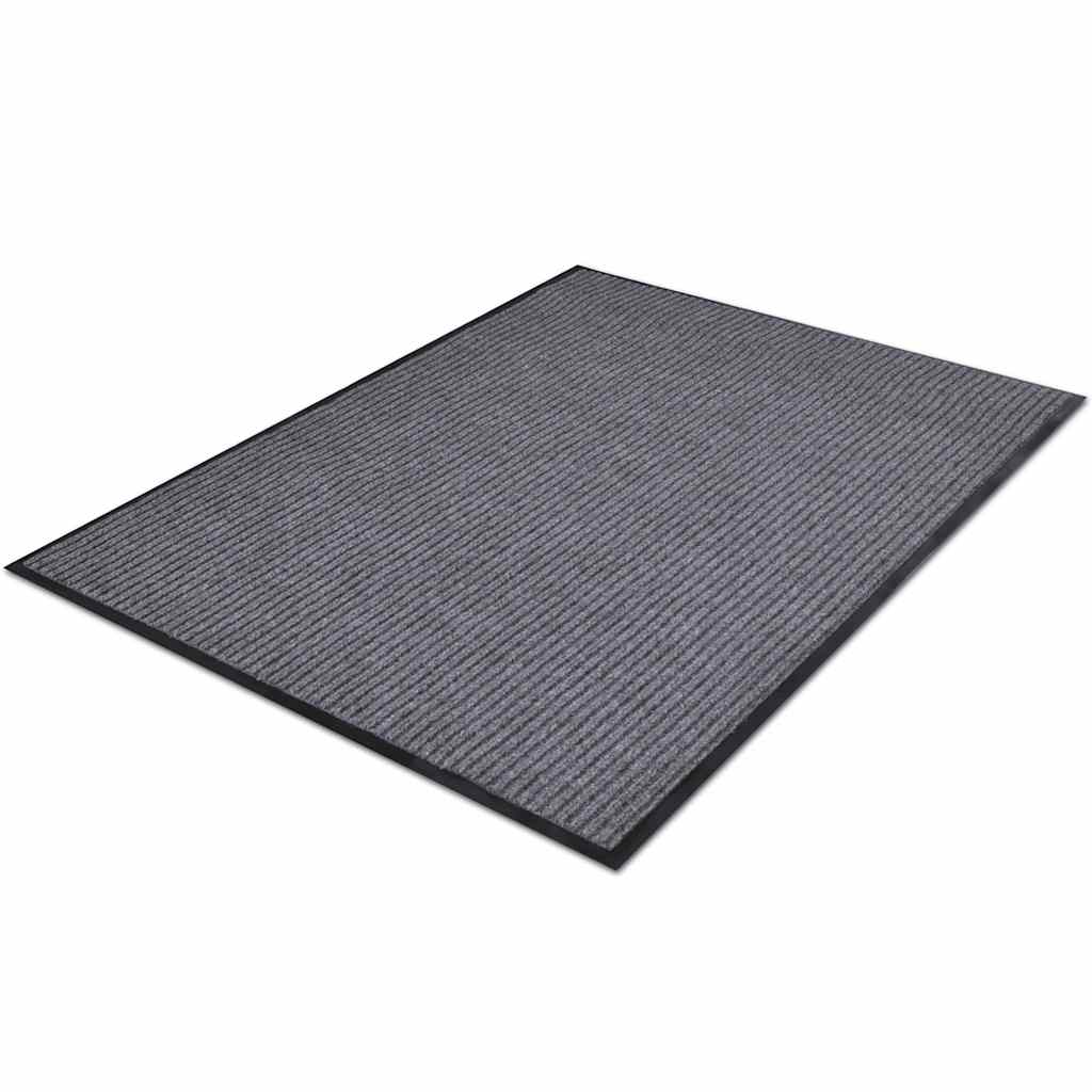 Otirač sivi 90 x 60 cm PVC
