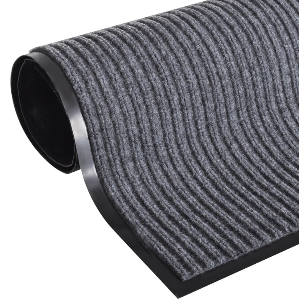 Otirač sivi 90 x 120 cm PVC