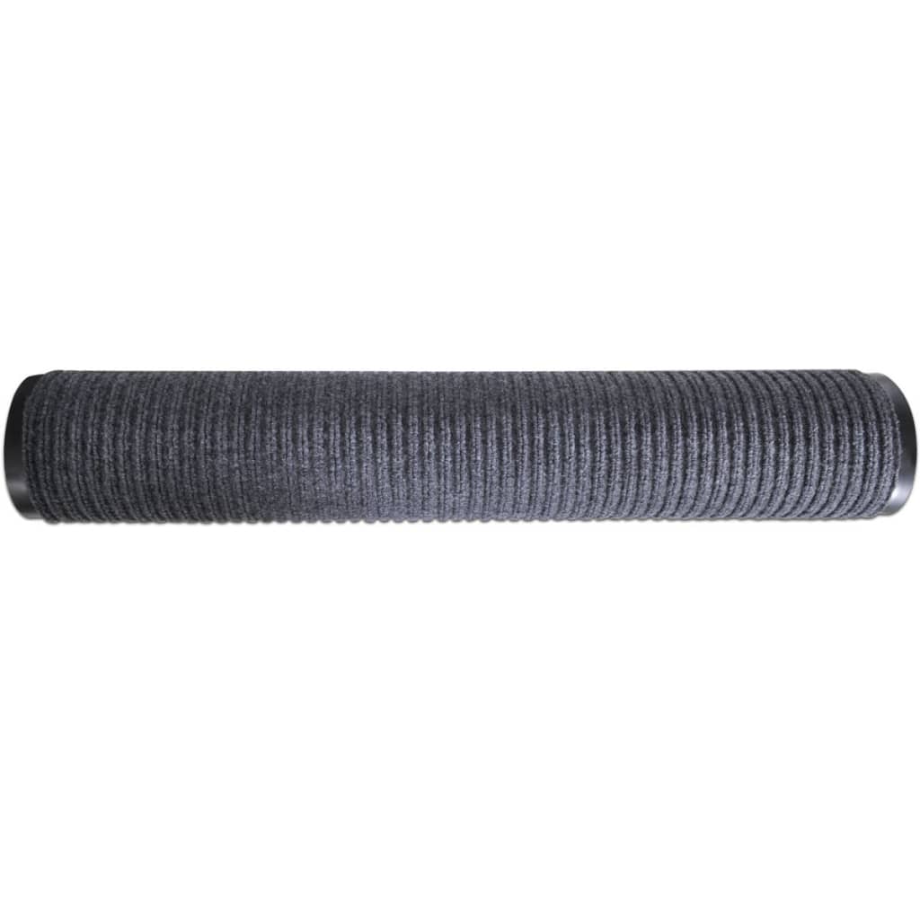 Otirač sivi 90 x 150 cm PVC