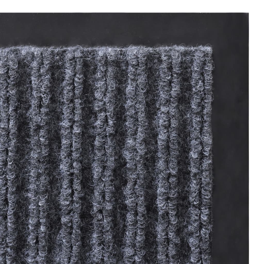 Otirač sivi 90 x 150 cm PVC
