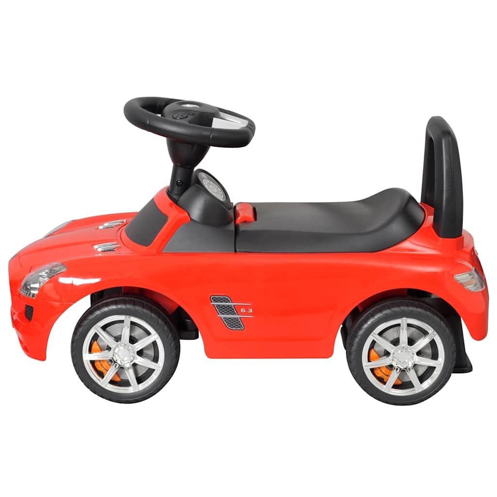 Dječji automobil na guranje crveni