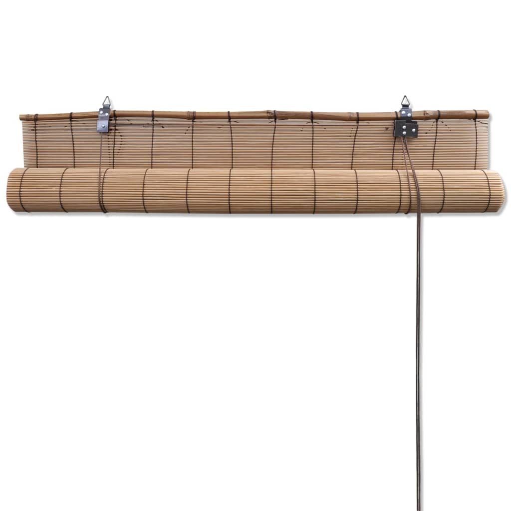 Smeđe rolete od bambusa 100 x 160 cm