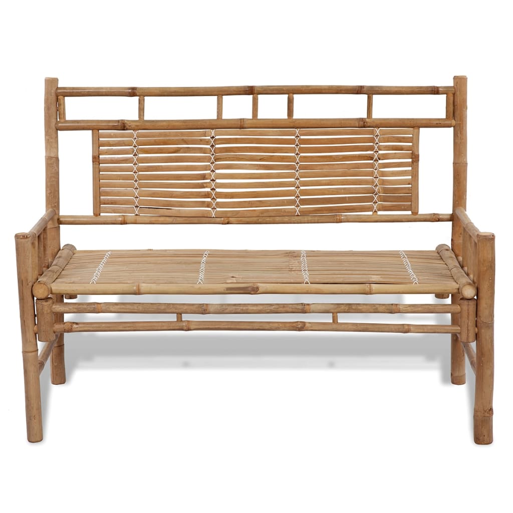 Vrtna klupa 120 cm od bambusa