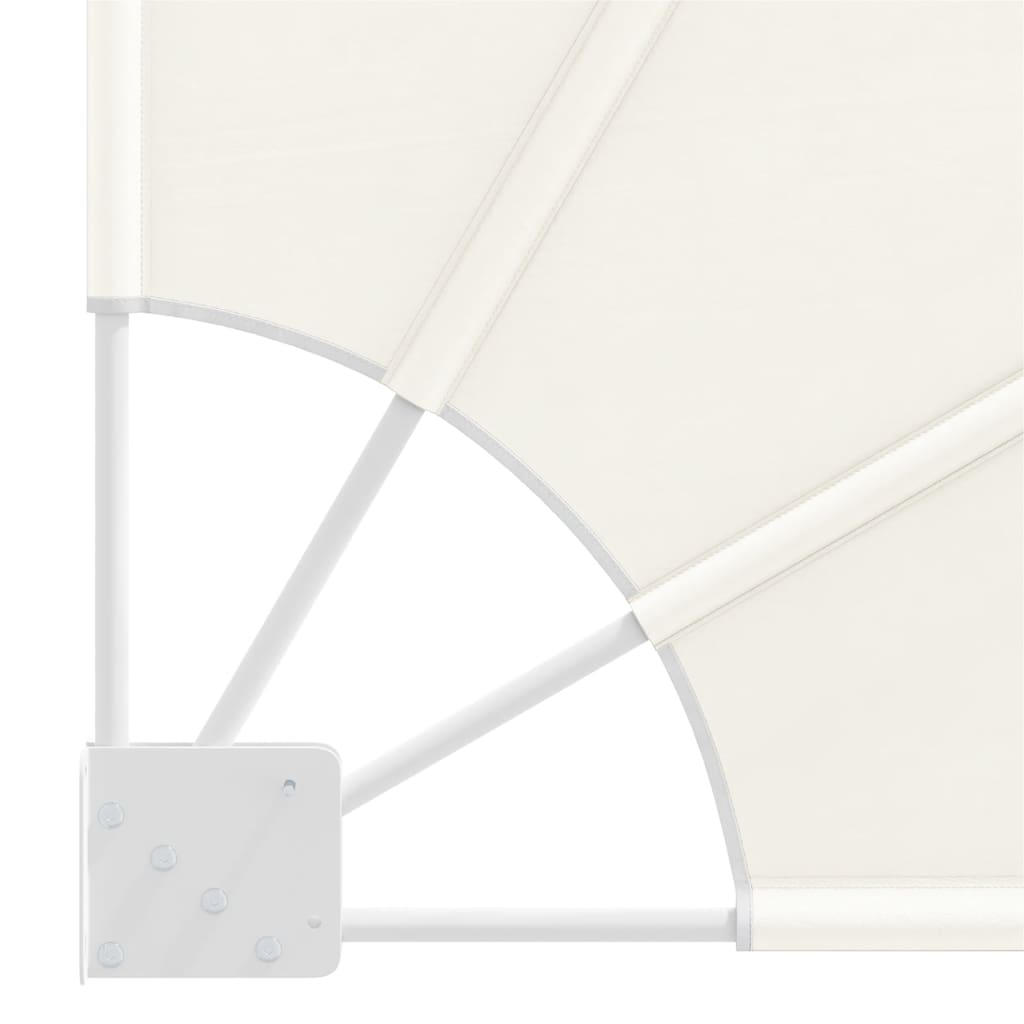 Sklopiva bočna tenda krem 210 x 210 cm