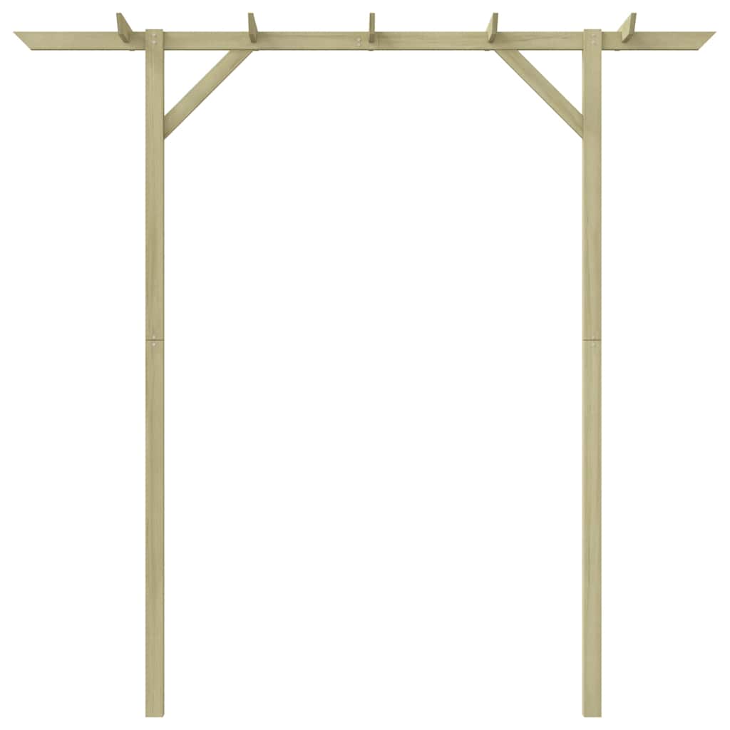 Vrtna pergola 205 x 40 x 203 cm drvena