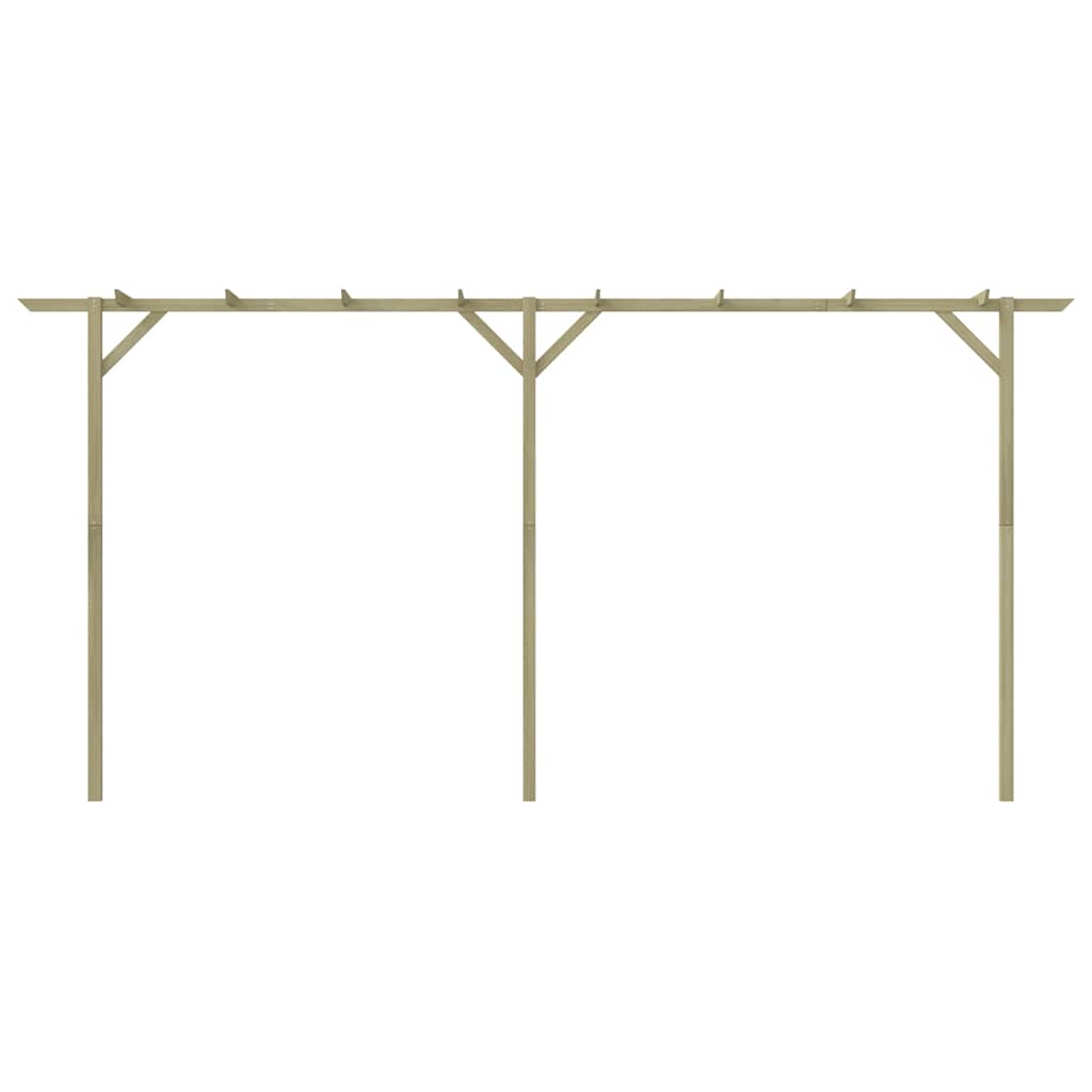 Vrtna pergola 410 x 40 x 203 cm drvena