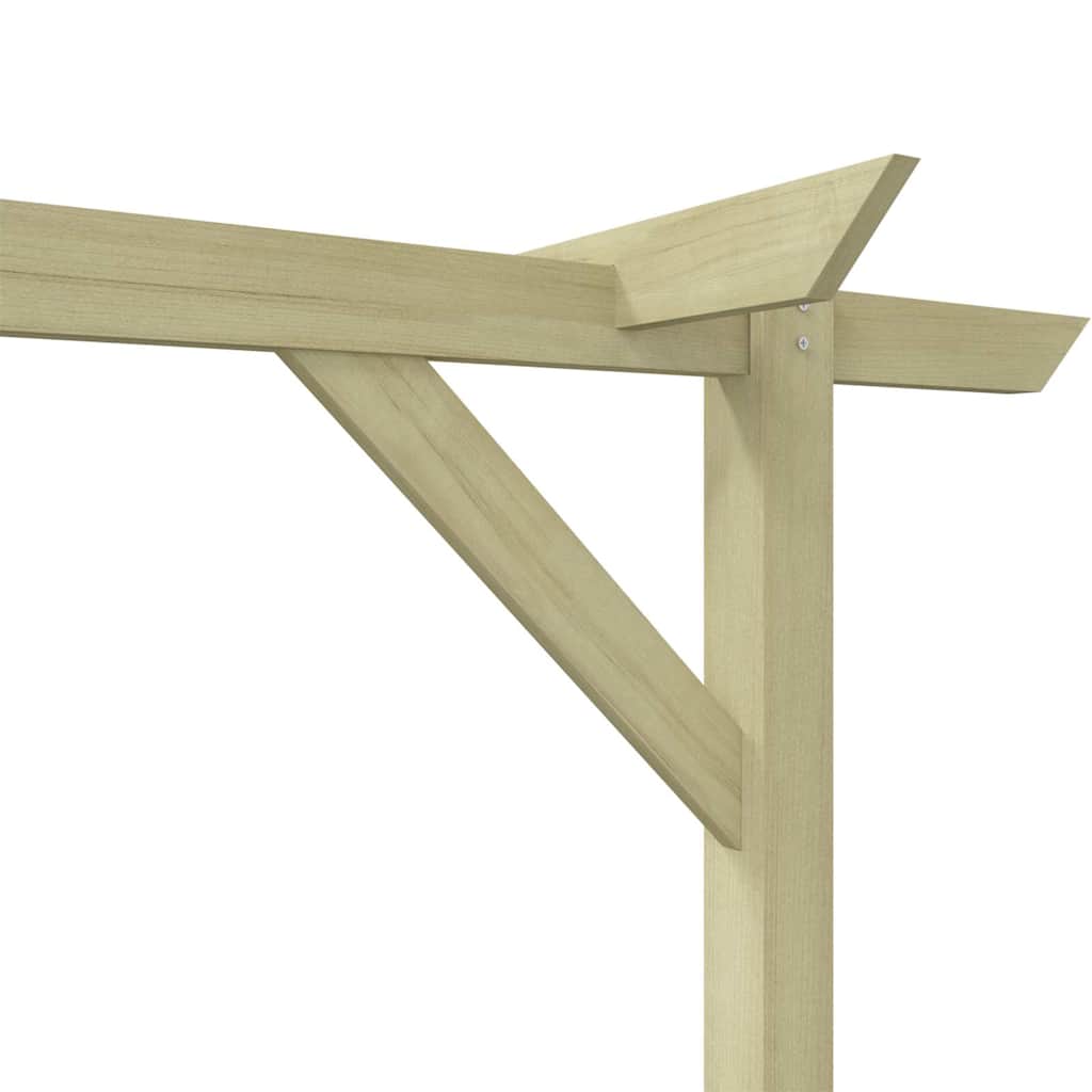 Vrtna pergola 410 x 40 x 203 cm drvena