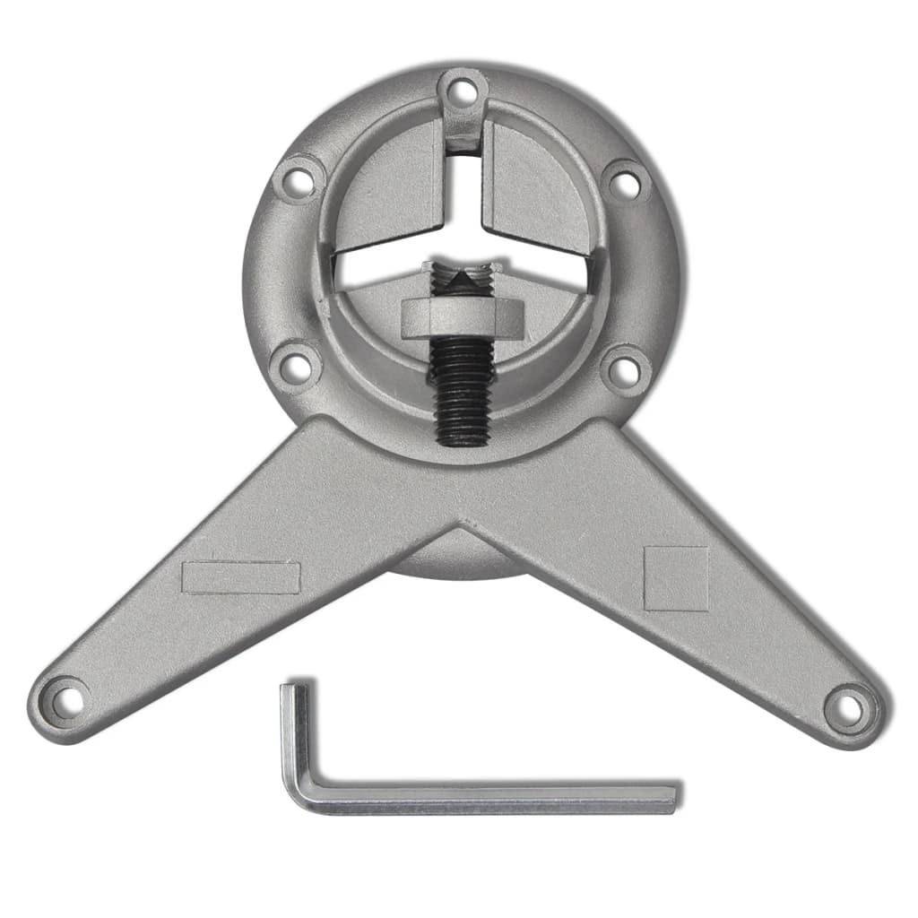 4 Podesive Noge za Stol Boja Krom 870 mm