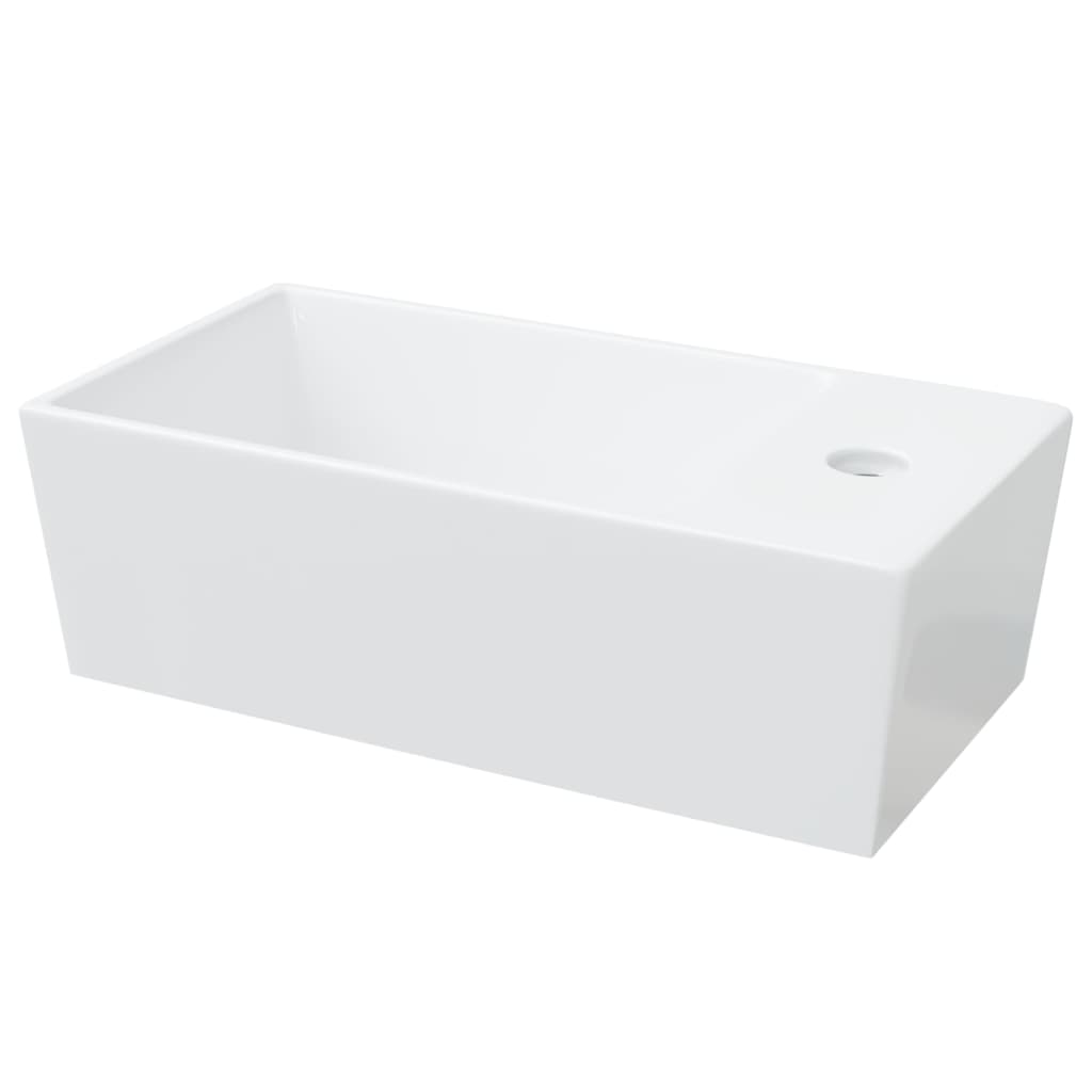 Umivaonik bijeli 48 x 25 x 15 cm keramički