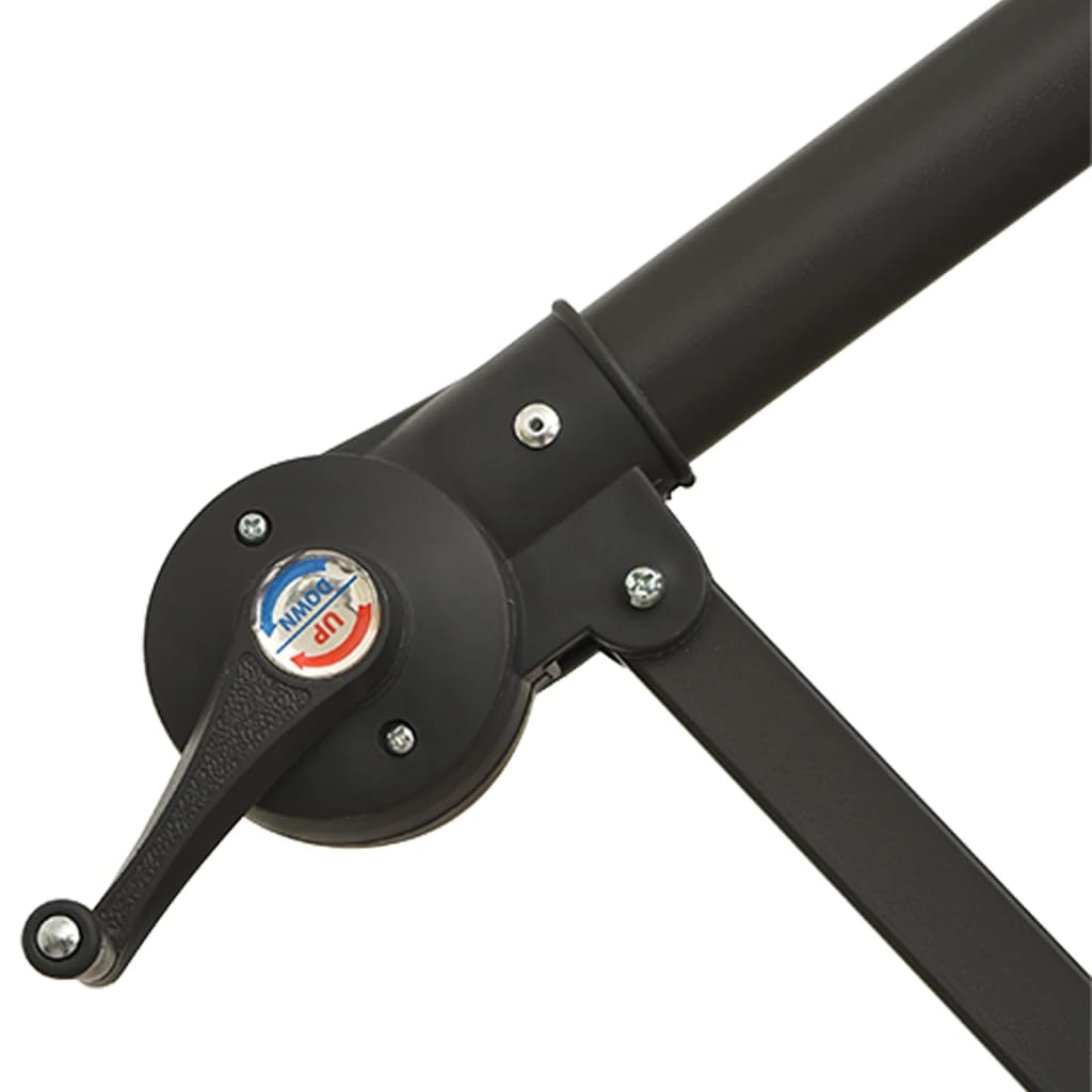 Konzolni vrtni suncobran 3,5 m pješčano bijeli