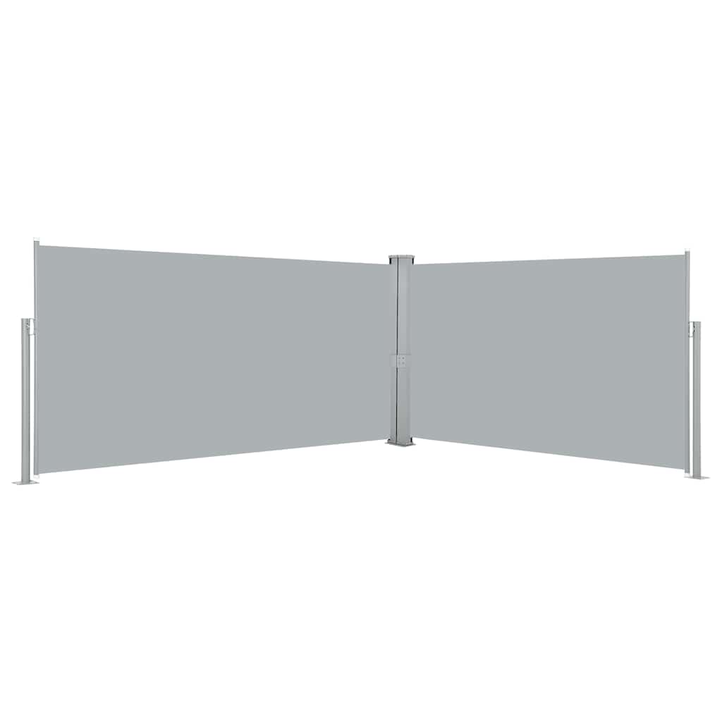 Bočna Tenda Uvlačiva 160x600 cm Siva